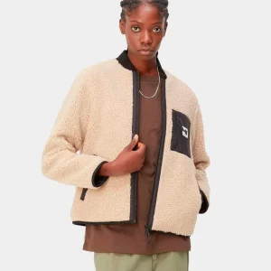 Forro Polar CARHARTT WIP W' JANET LINER - Fleur De Sel / Black