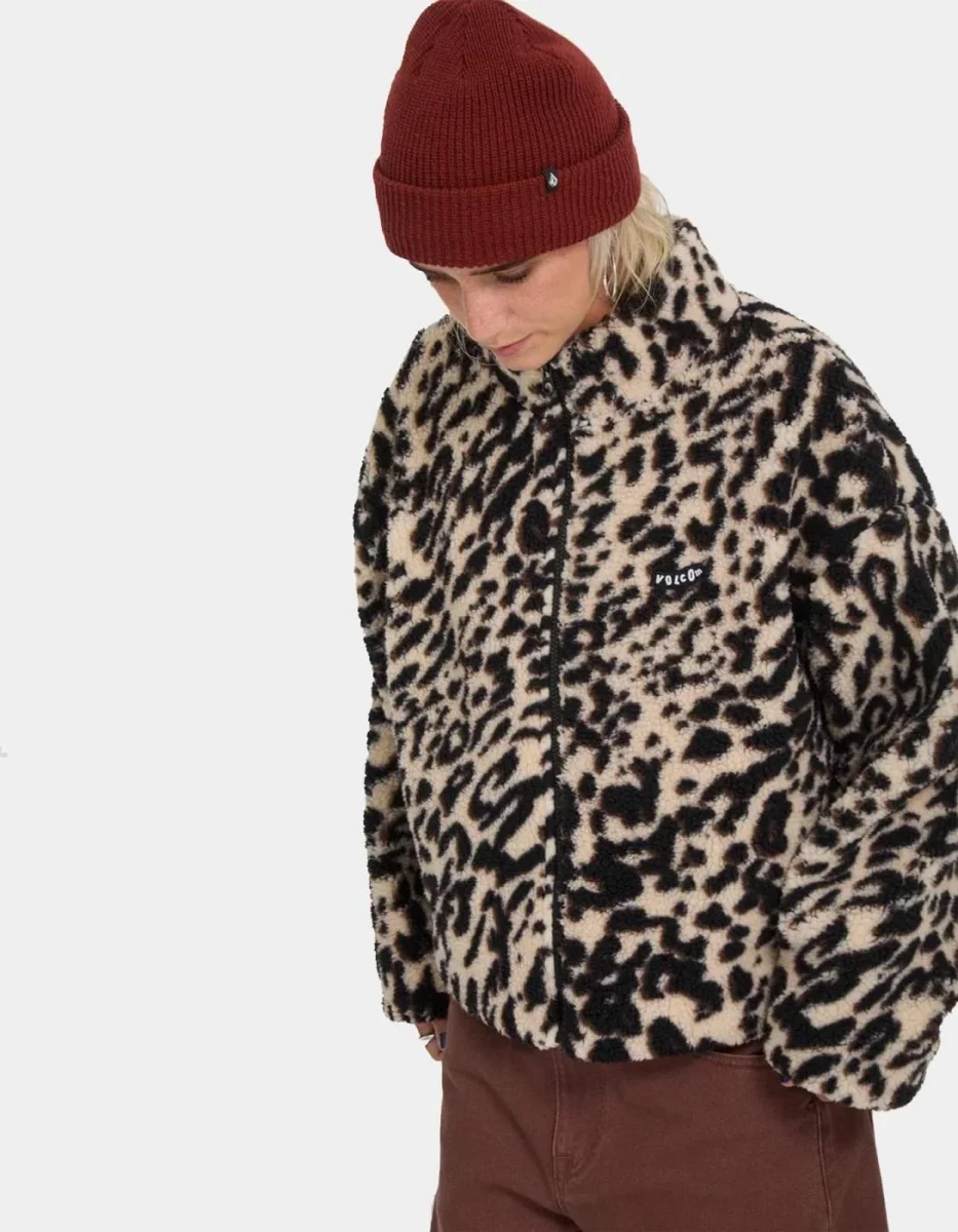 Forro Polar VOLCOM WYLDING OUT - Animal Print - Imagen 7
