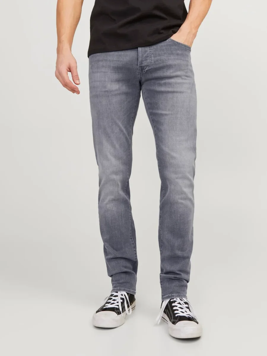 JEAN AJUSTADO TIRO BAJO GLENN 257 - Grey Denim - Imagen 5