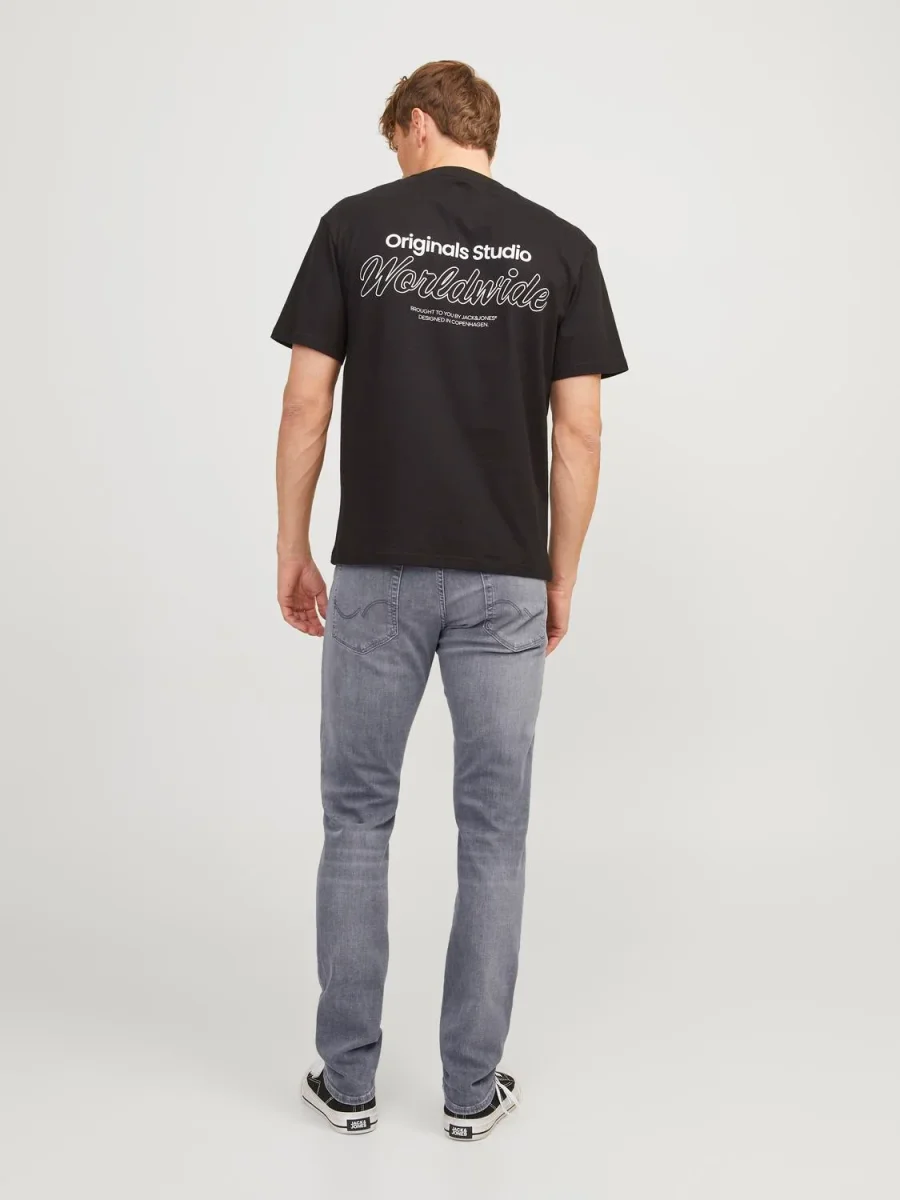 JEAN AJUSTADO TIRO BAJO GLENN 257 - Grey Denim - Imagen 8