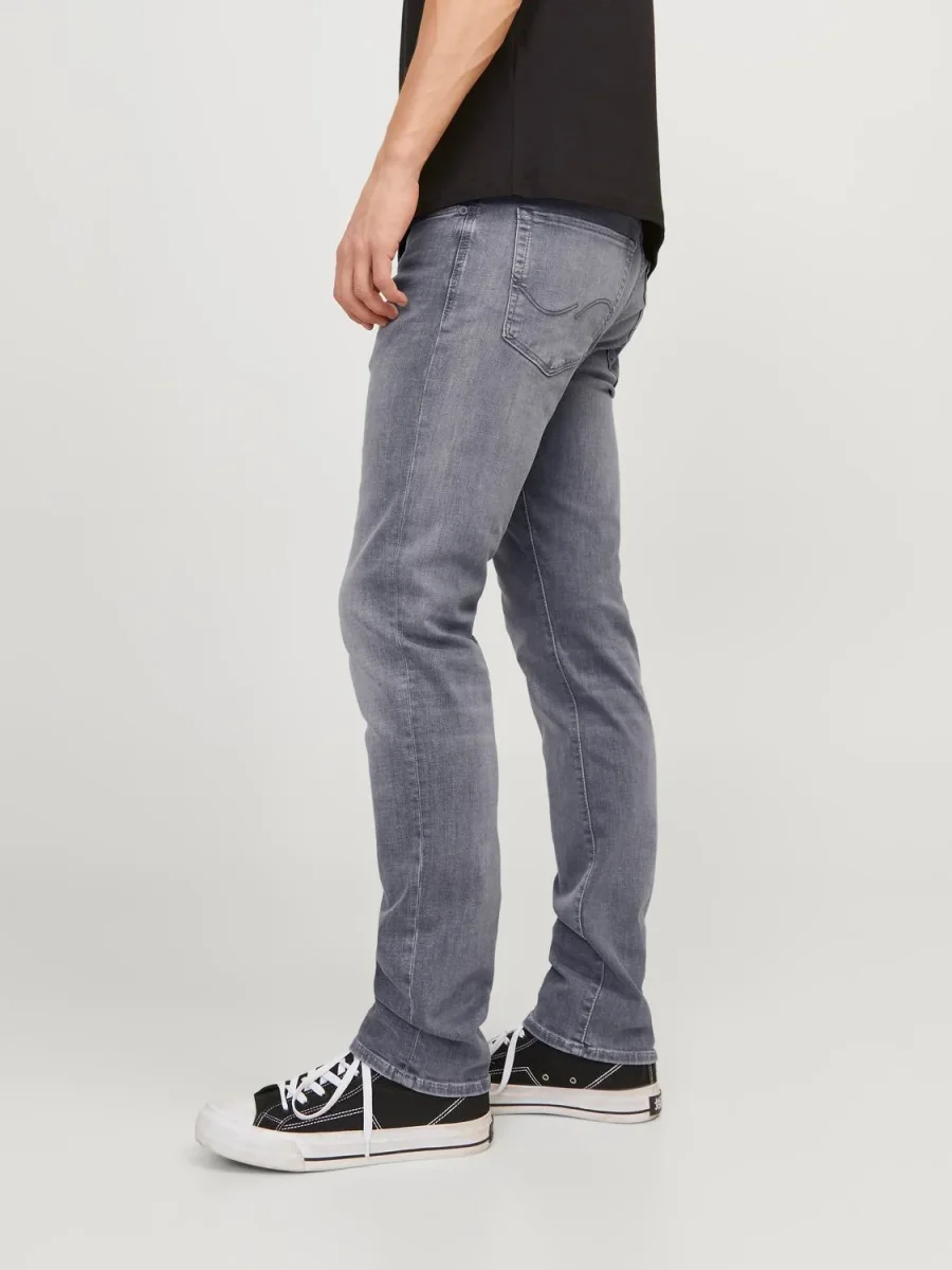 JEAN AJUSTADO TIRO BAJO GLENN 257 - Grey Denim - Imagen 4