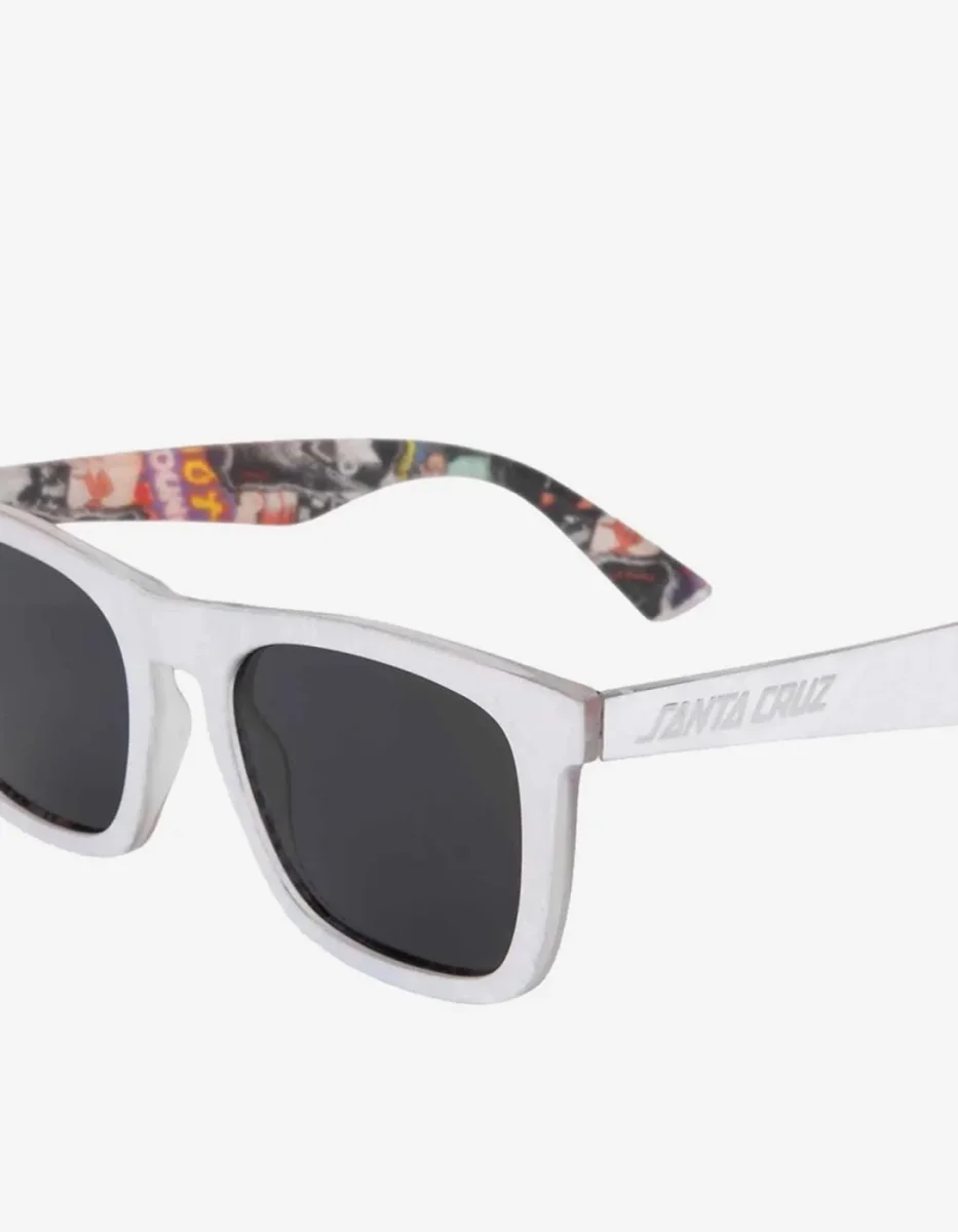 Gafas SANTA CRUZ STRIP - White Collage/Black - Imagen 3