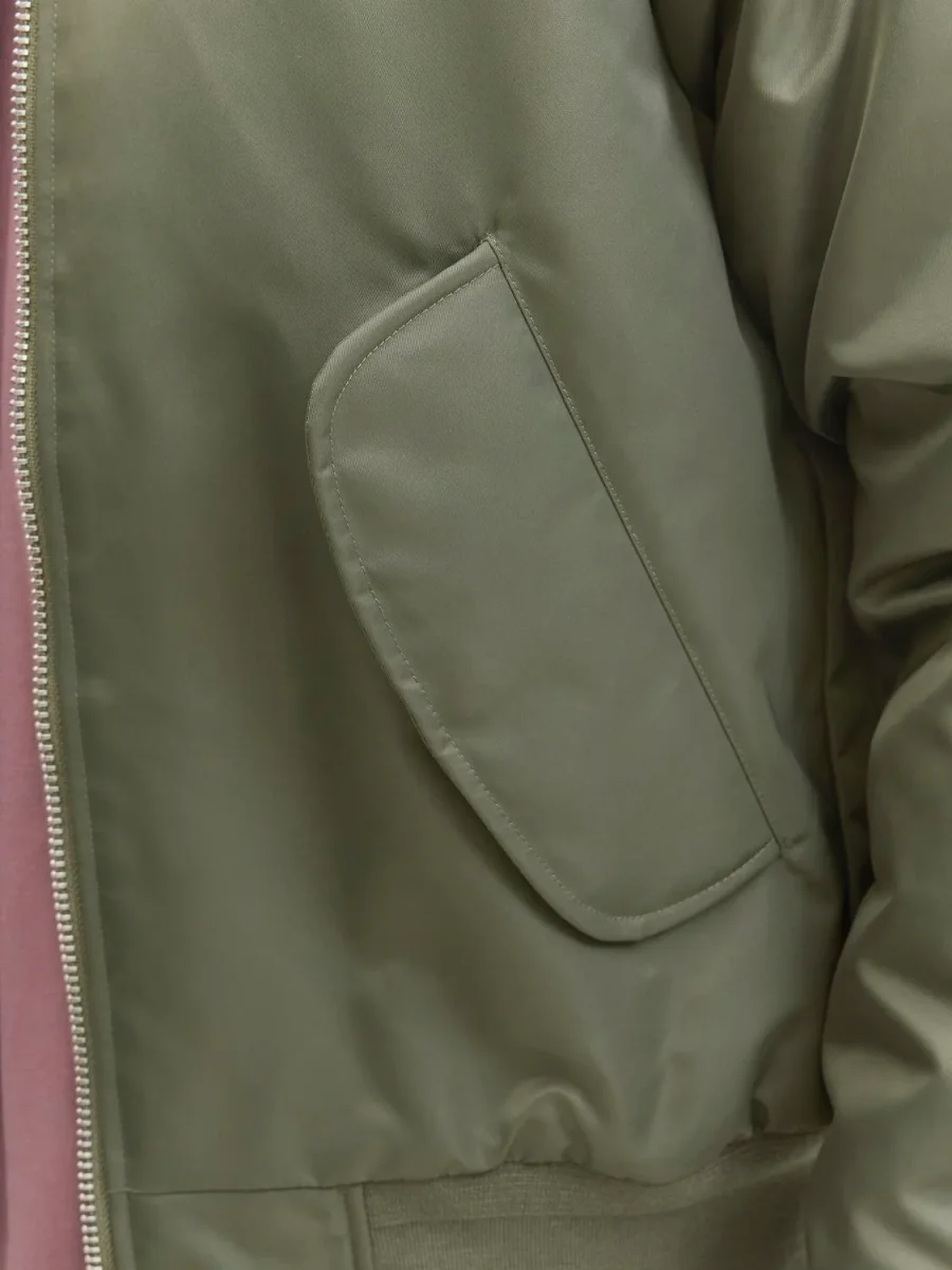CAMPERA BOMBER MOTION - Grape Leaf - Imagen 7