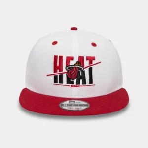 Gorra 950 WHITE CROWN MIAMI HEAT - White/Scarlet