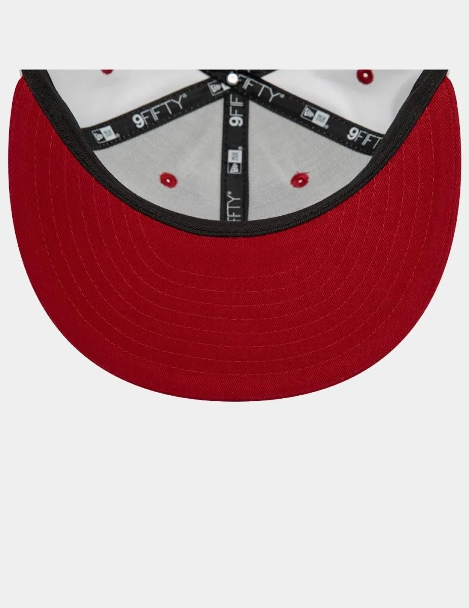 Gorra 950 WHITE CROWN MIAMI HEAT - White/Scarlet - Imagen 6