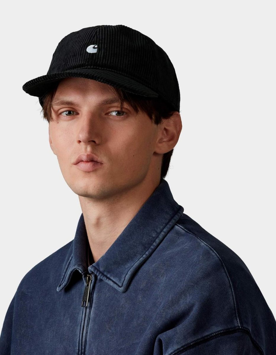 Gorra CARHARTT WIP HARLEM - Black / White - Imagen 4