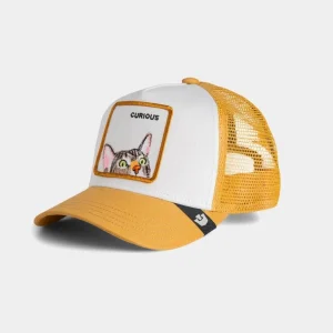 Gorra GOORIN BROS CURIOUS CAT MINI - Amber
