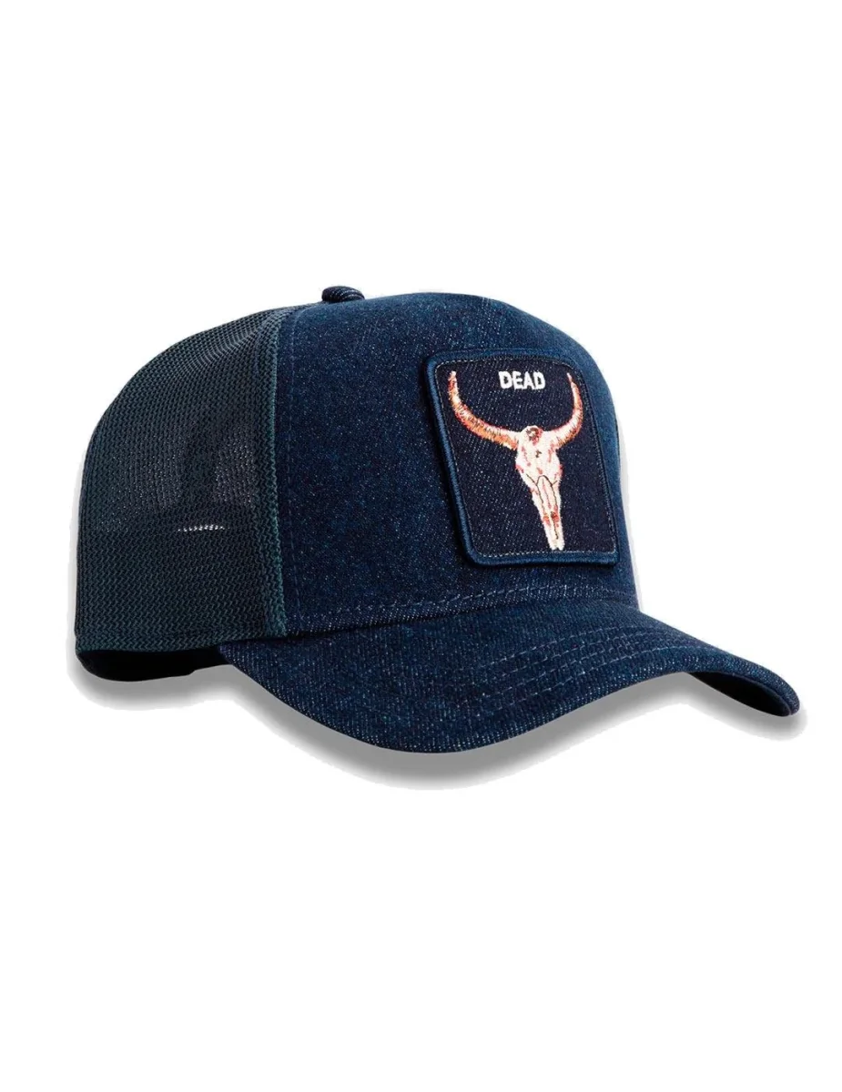 Gorra GOORIN BROS DENIM DEAD - Dark Denim - Imagen 3