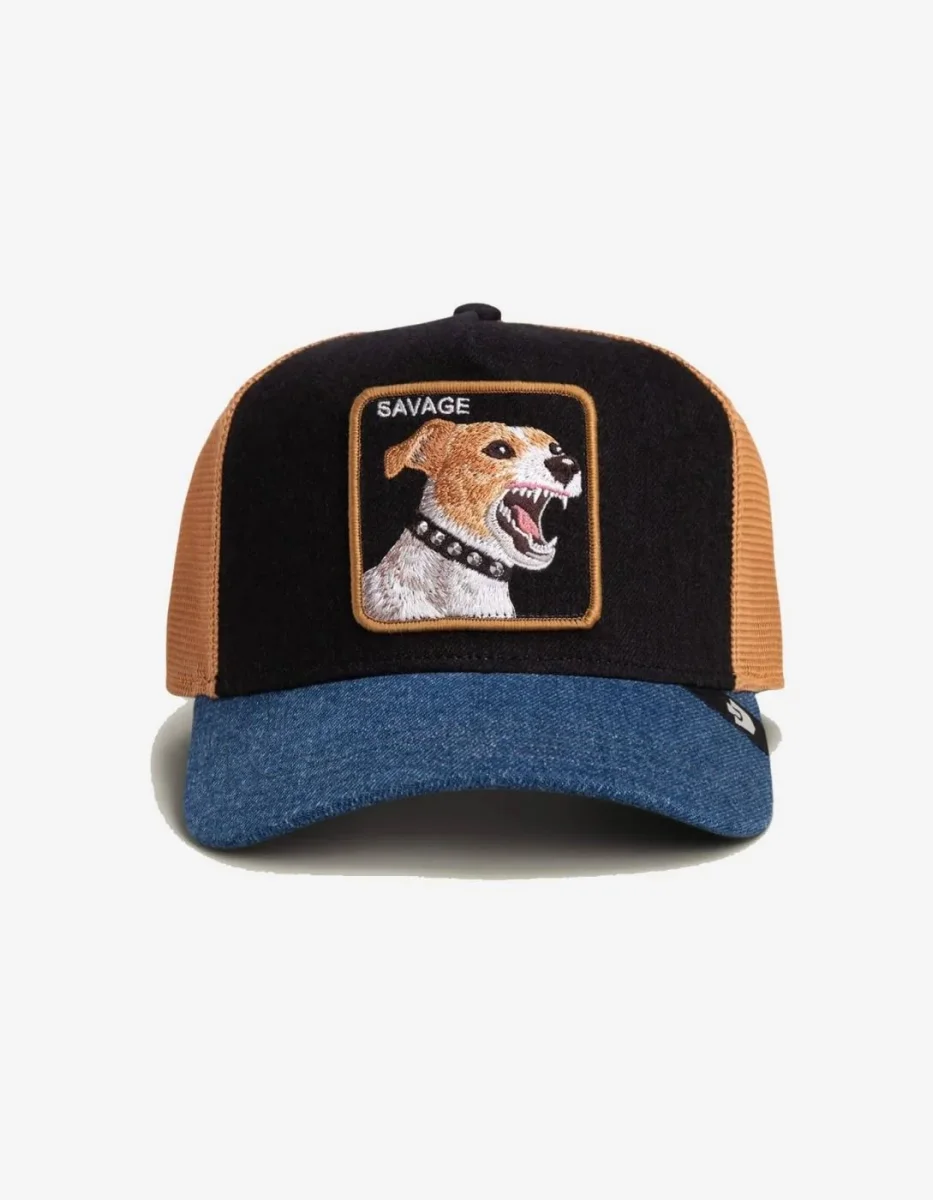 Gorra GOORIN BROS SAVAGE DAWG - Black Denim - Imagen 2