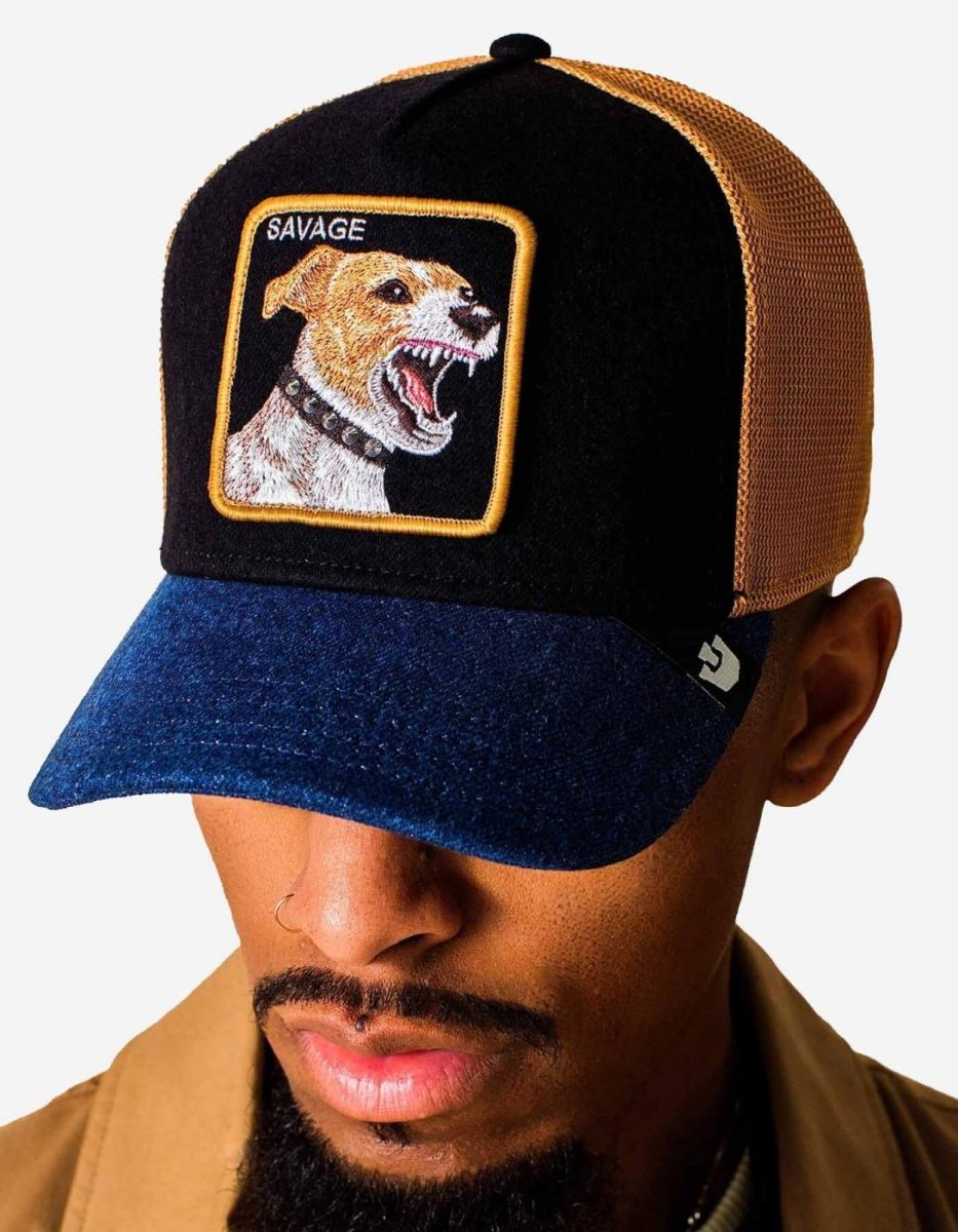 Gorra GOORIN BROS SAVAGE DAWG - Black Denim - Imagen 3