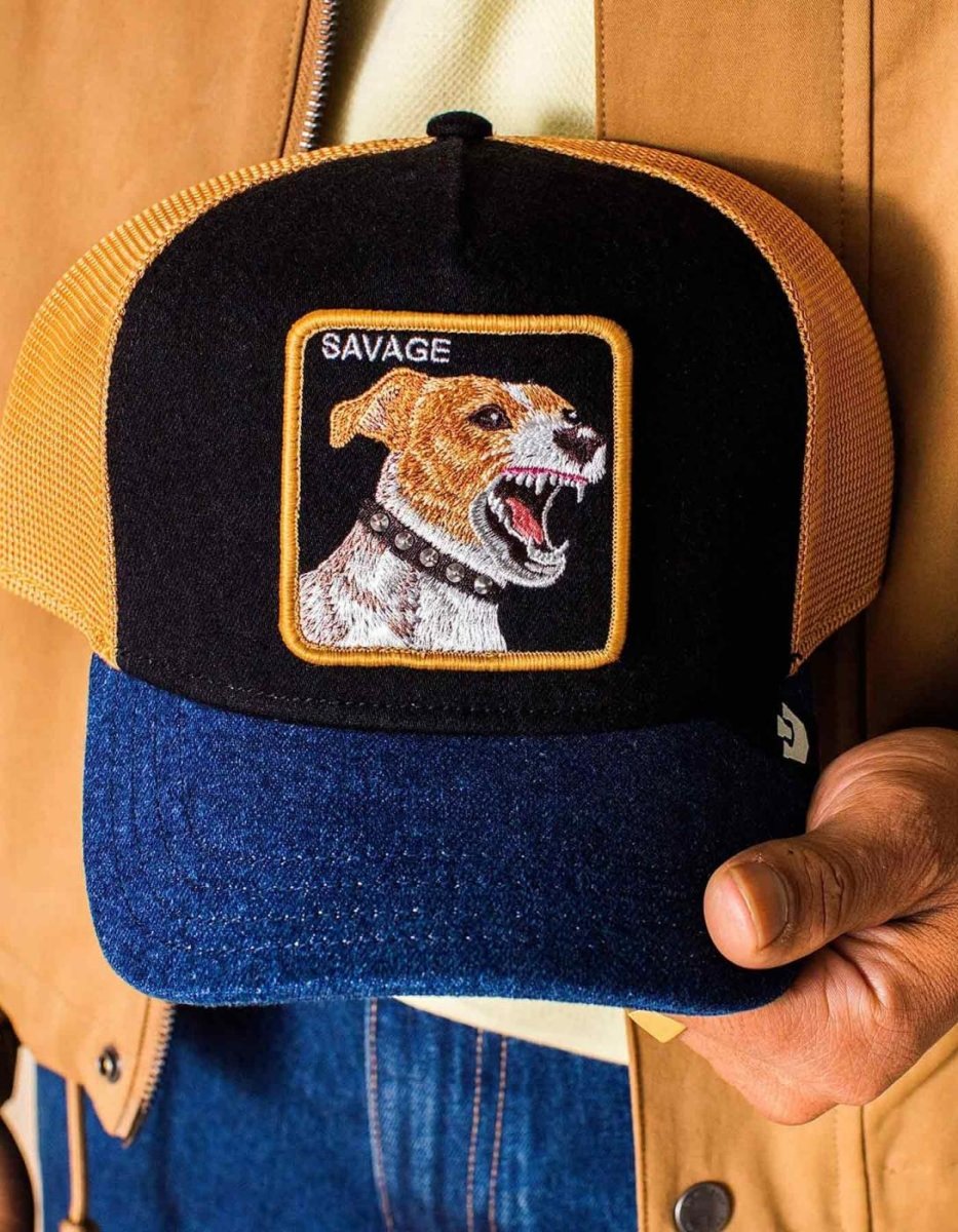 Gorra GOORIN BROS SAVAGE DAWG - Black Denim - Imagen 4