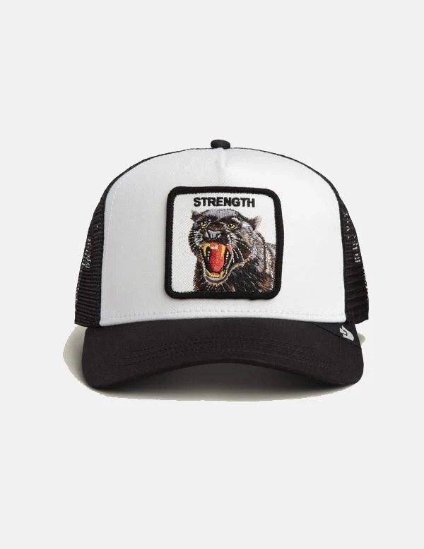Gorra GOORIN BROS STRENGTH PANTHER TRUCKER - Dust/Void - Imagen 2