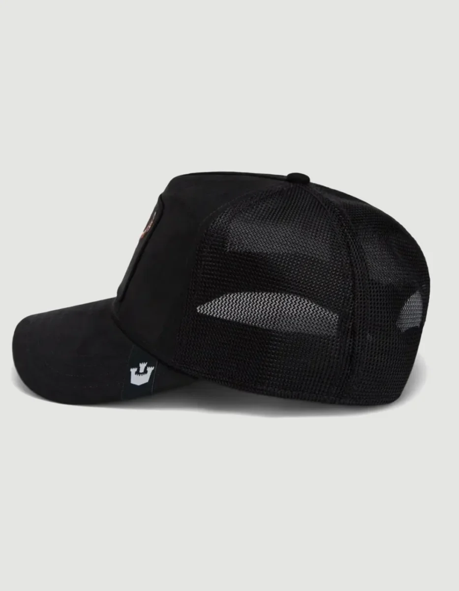 Gorra Goorin Bros THE SUEDE SKULL - Black - Imagen 3