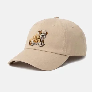 Gorra KAOTIKO BULL DOG SNAPBACK - Beige