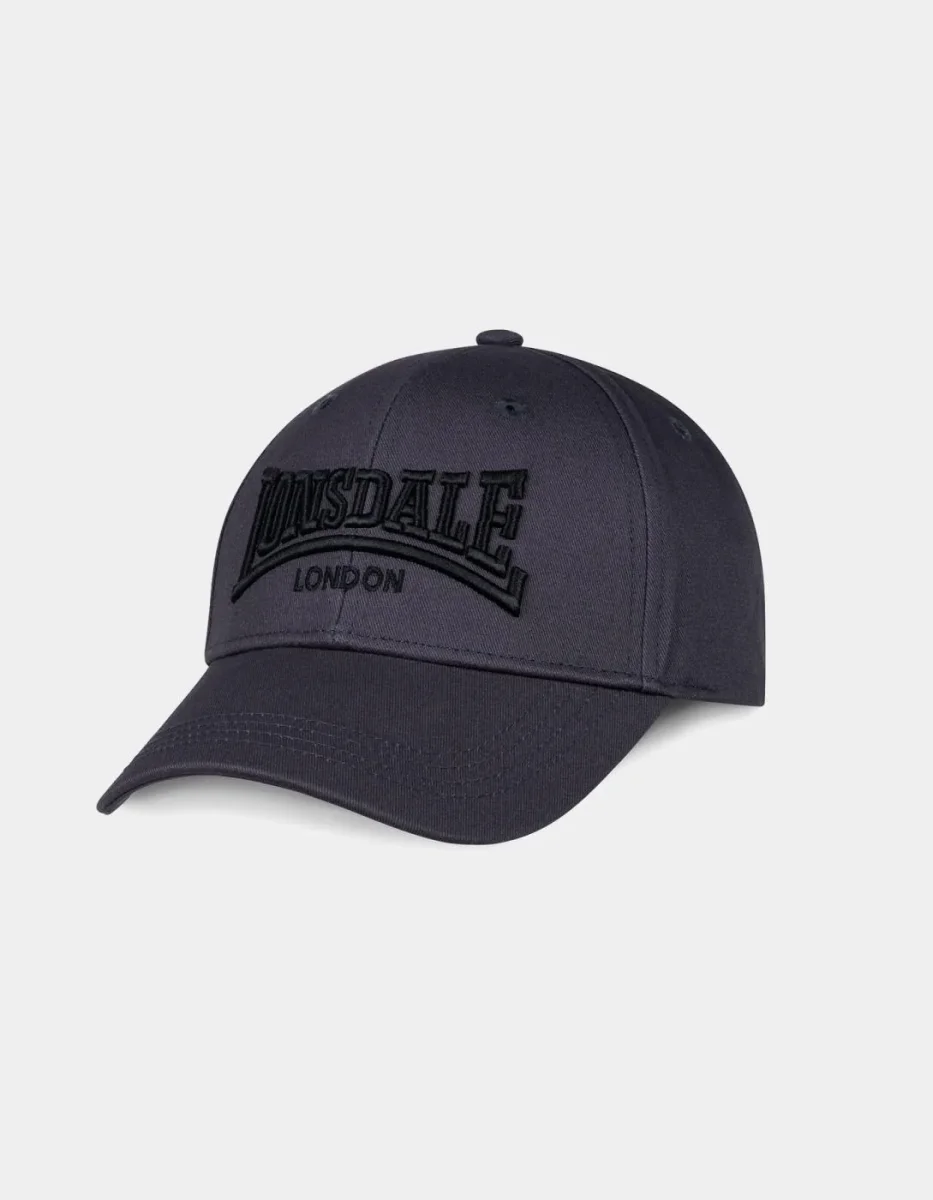 Gorra LONSDALE FLIXTON - Dark Grey/Black - Imagen 2