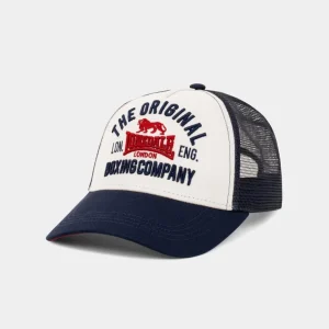 Gorra LONSDALE LARNE - Ecru/Dark Red/Dark Navy