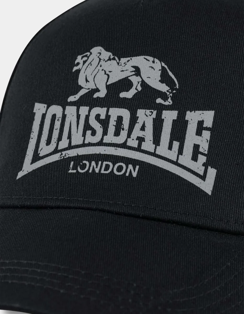 Gorra LONSDALE NORBURY - Black/Grey - Imagen 6