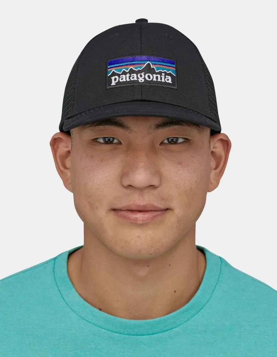 Gorra PATAGONIA P-6 LOGO LOPRO TRUCKER - Black - Imagen 6