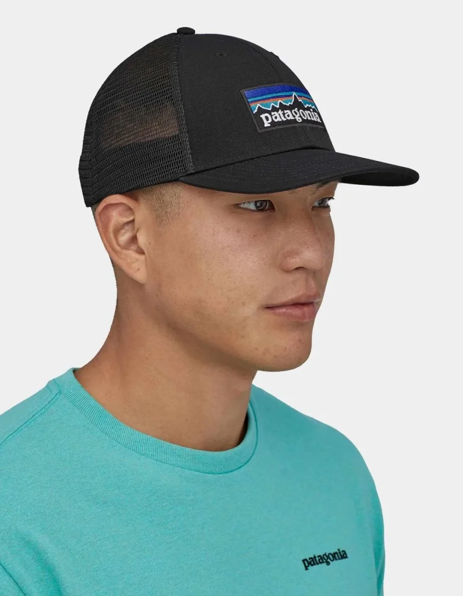 Gorra PATAGONIA P-6 LOGO LOPRO TRUCKER - Black - Imagen 7