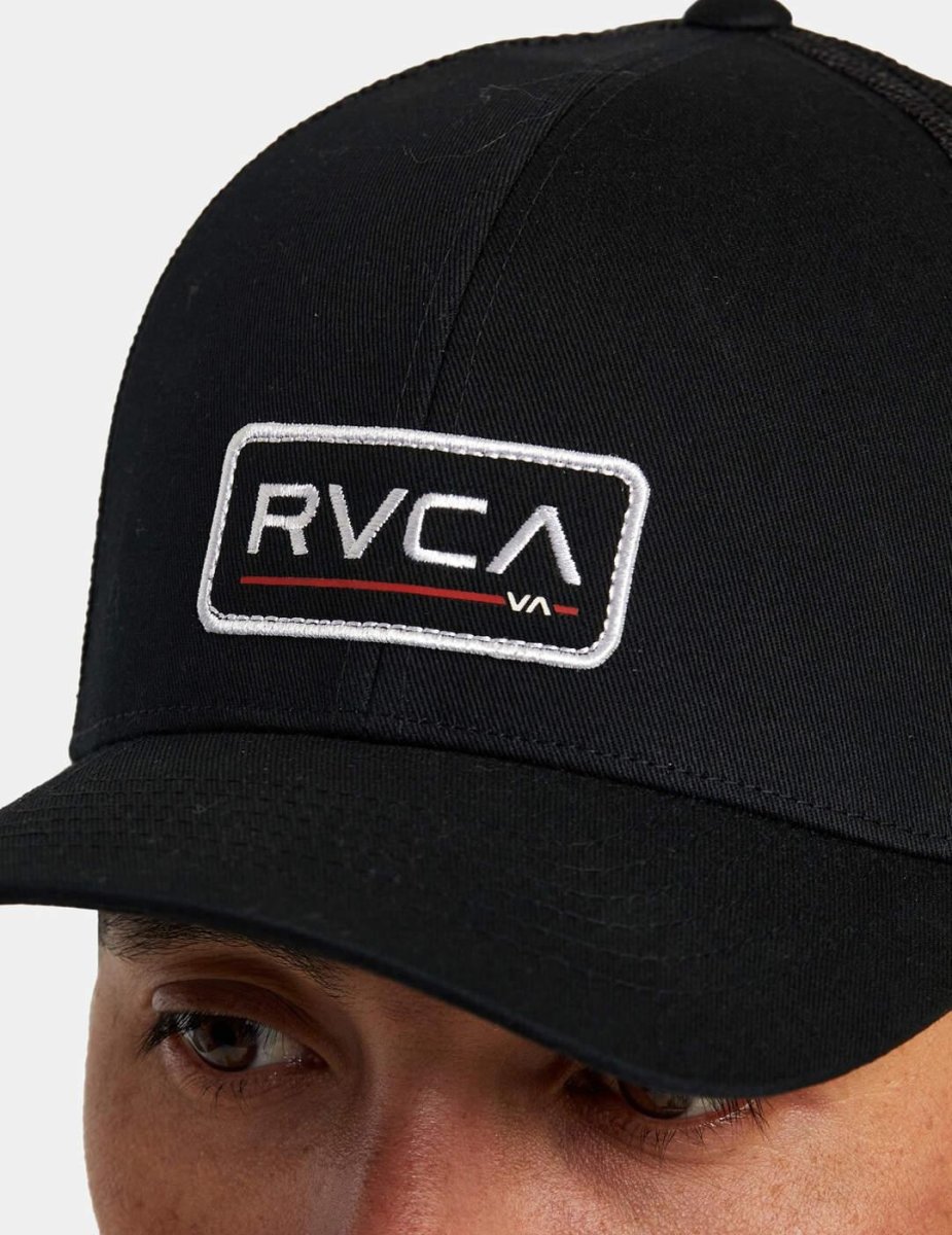 Gorra RVCA TICKET TRUCKER - Black Black - Imagen 3