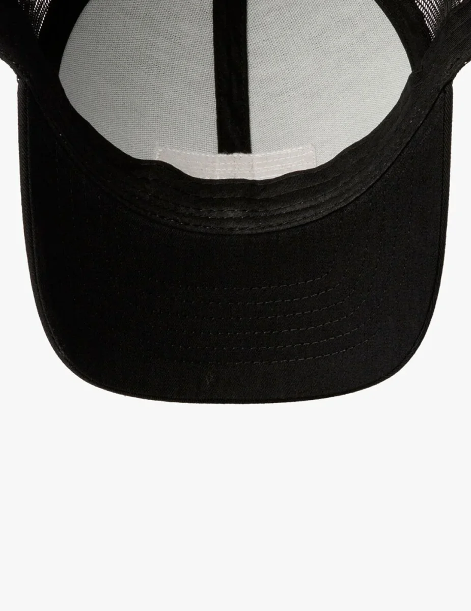 Gorra RVCA TICKET TRUCKER - Black Black - Imagen 5