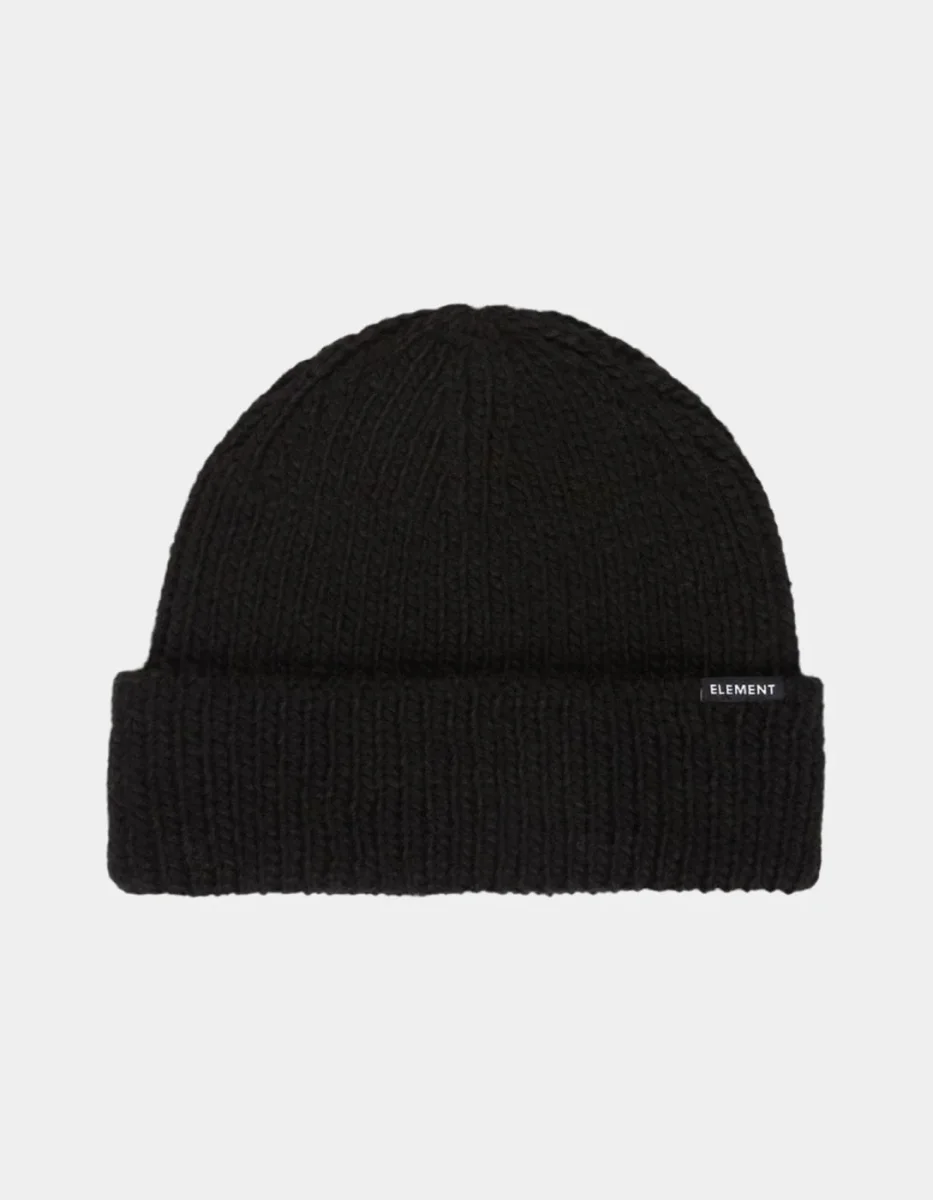 Gorro ELEMENT MID HEAVY KNIT - Faded Black