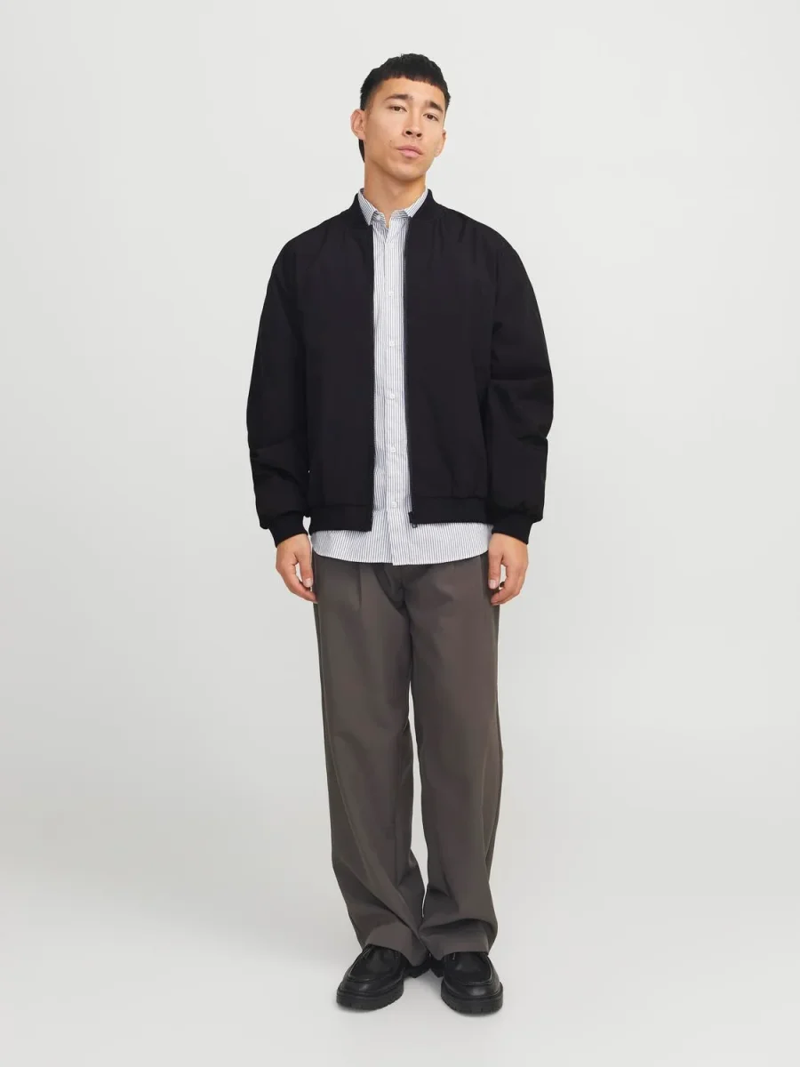 CAMPERA BOMBER CHARGE - Black - Imagen 5