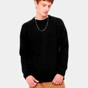 Jersey CARHARTT WIP ANGLISTIC - Speckled Black