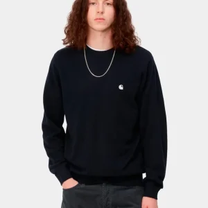 Jersey CARHARTT WIP MADISON - Dark Navy/Wax