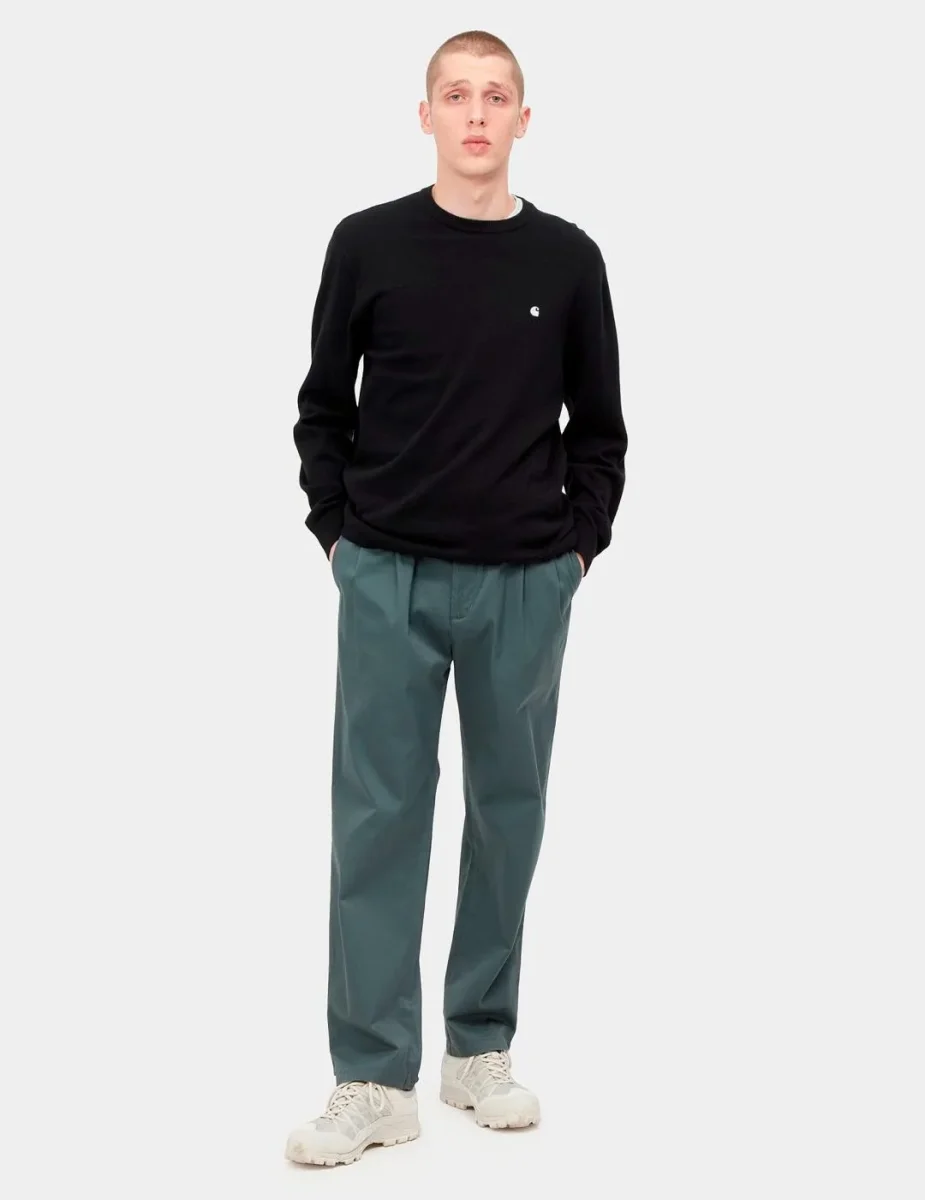 Jersey CARHARTT WIP MADISON - Black / Wax - Imagen 4