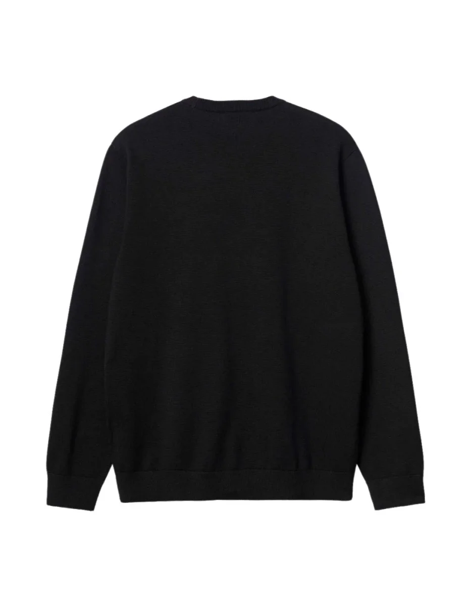 Jersey CARHARTT WIP MADISON - Black / Wax - Imagen 8