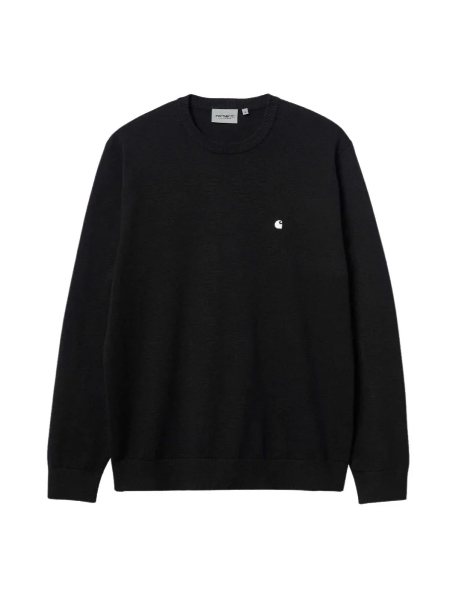 Jersey CARHARTT WIP MADISON - Black / Wax - Imagen 7
