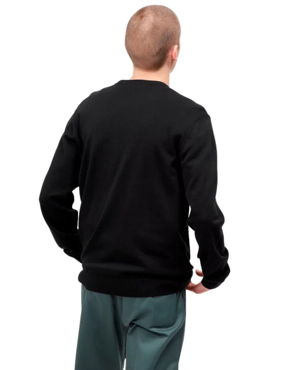 Jersey CARHARTT WIP MADISON - Black / Wax - Imagen 6