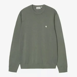 Jersey CARHARTT WIP MADISON- Velvet Green / White