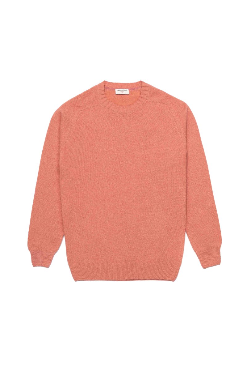 Jersey Cuello Redondo Lambswool - Salmón - Imagen 5