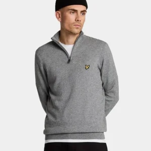 Jersey Lyle&Scott KN2112VC - Grey Marl