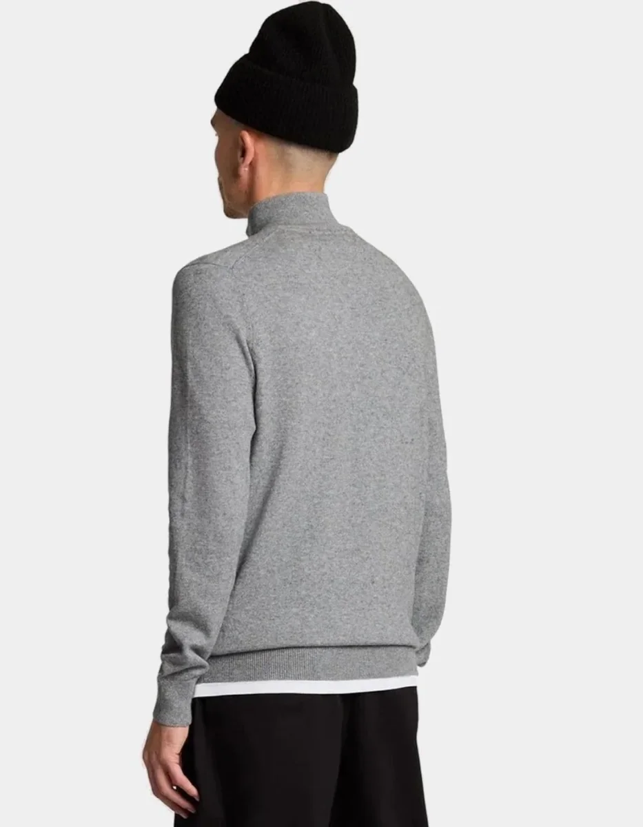 Jersey Lyle&Scott KN2112VC - Grey Marl - Imagen 3