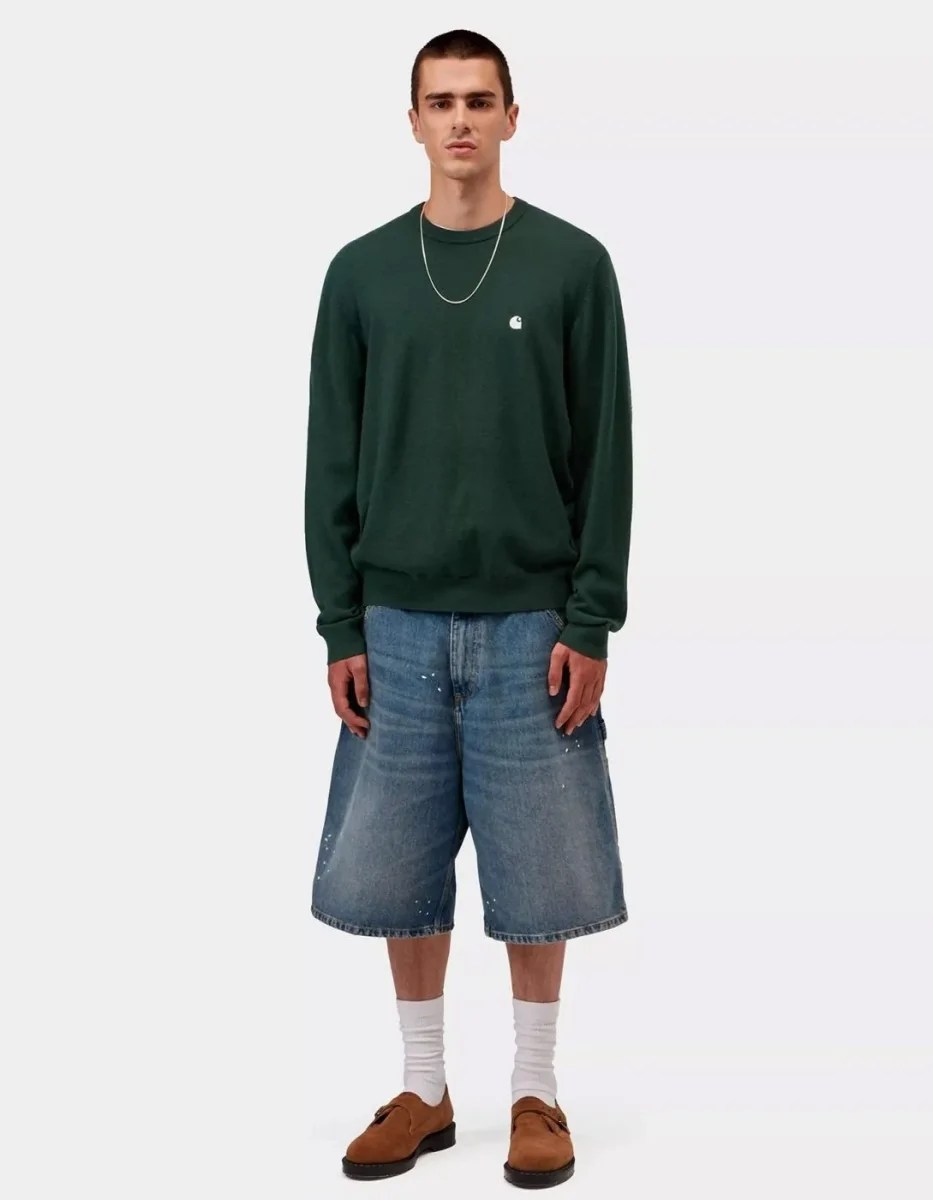 Jersey CARHARTT WIP MADISON - Dark Scarab / Wax - Imagen 4