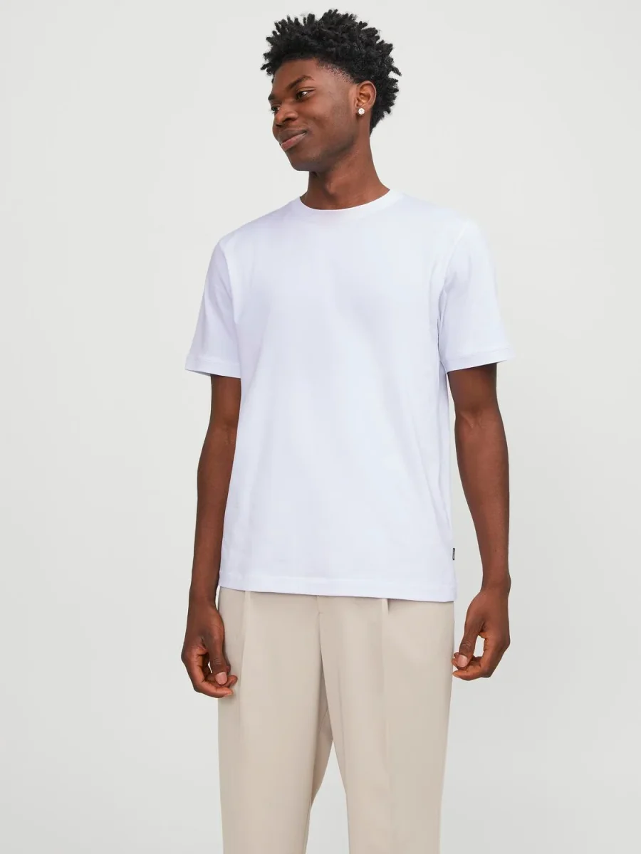 CAMISETA LOOSE BÁSICA URBAN - White - Imagen 6