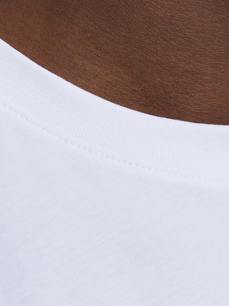 CAMISETA LOOSE BÁSICA URBAN - White - Imagen 5