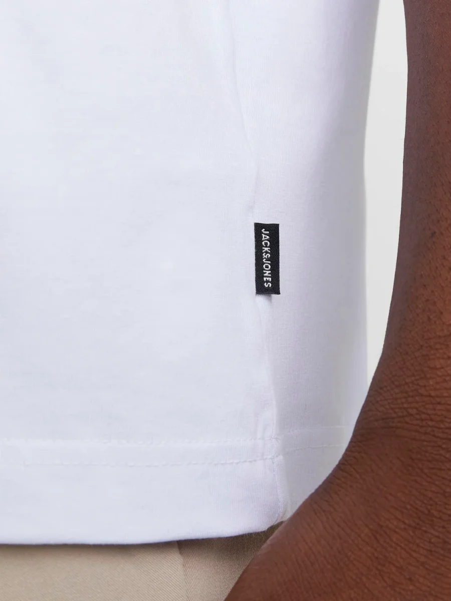 CAMISETA LOOSE BÁSICA URBAN - White - Imagen 3