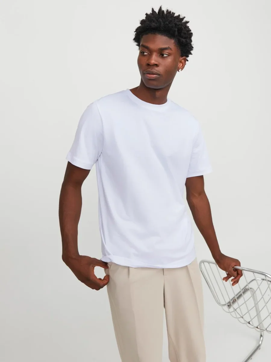CAMISETA LOOSE BÁSICA URBAN - White - Imagen 8