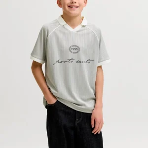 POLO FUTBOL MANGA CORTA ETERNA JR-