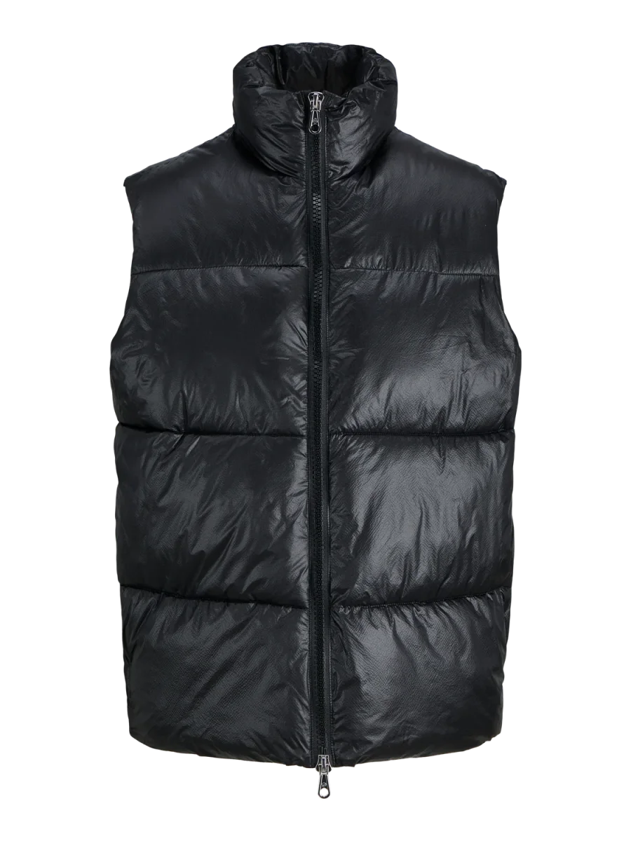 CHALECO PUFFER DE NYLON COVER - Black