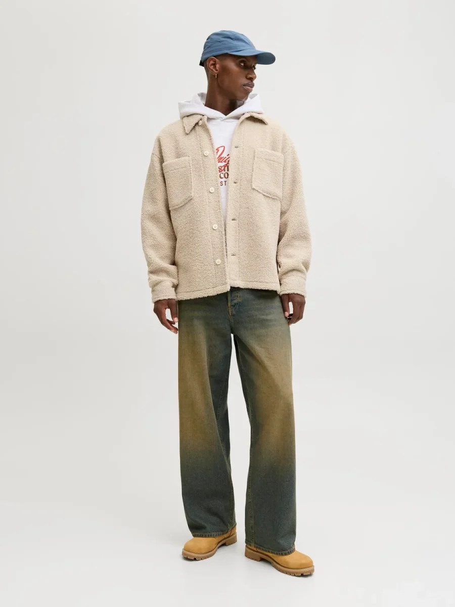 SOBRECAMISA RELAXED TEDDY LEECKER - Antique White - Imagen 3