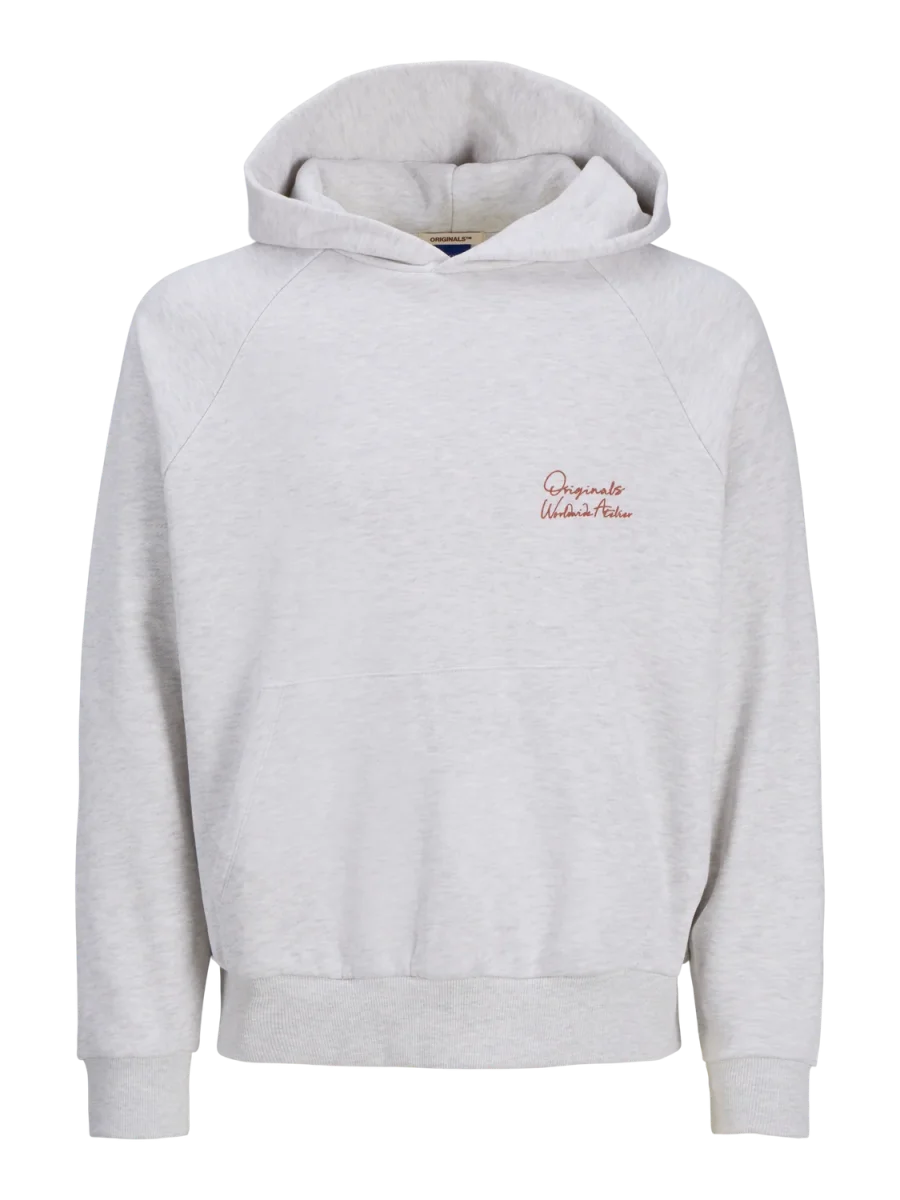 CANGURO LOOSE ESTAMPADO ACAPULCO - Bright White Detail:MELANGE - Imagen 7