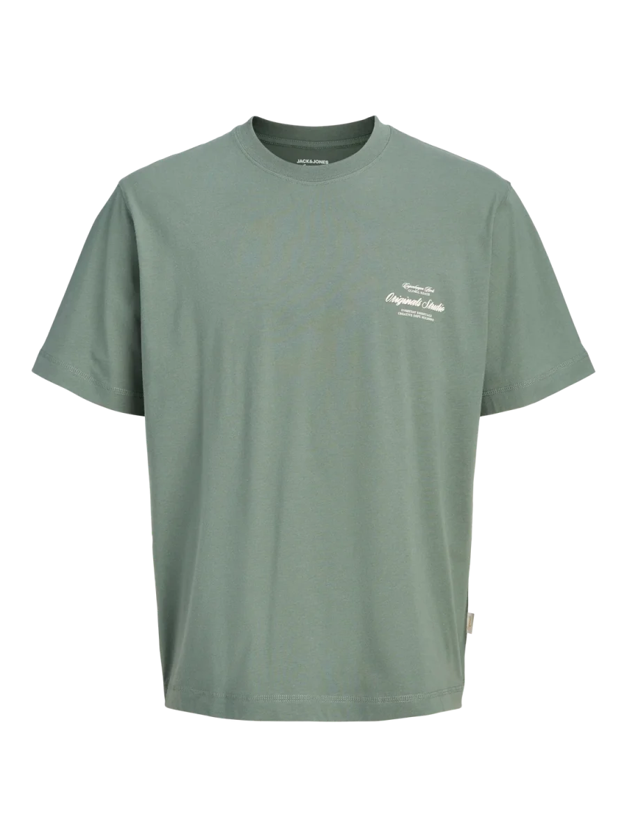 CAMISETA RELAXED BORDADA NORREBRO JNR - Laurel Wreath Print:AW 26 - Imagen 6