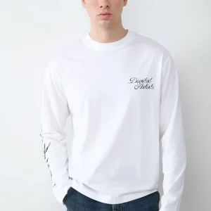 CAMISETA MANGA LARGA PRINT-White
