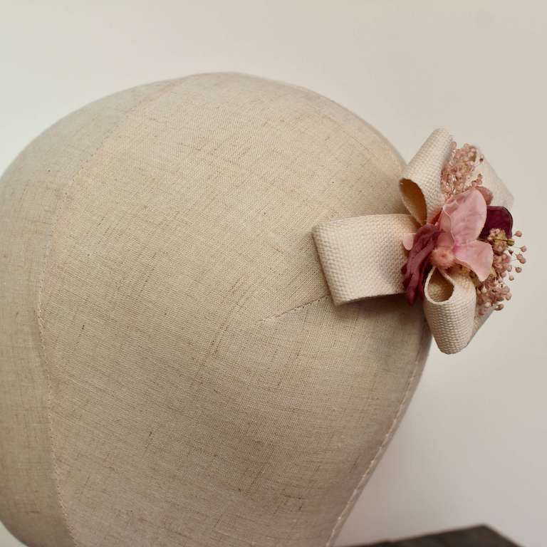 Lazo con flores rosa - Imagen 6