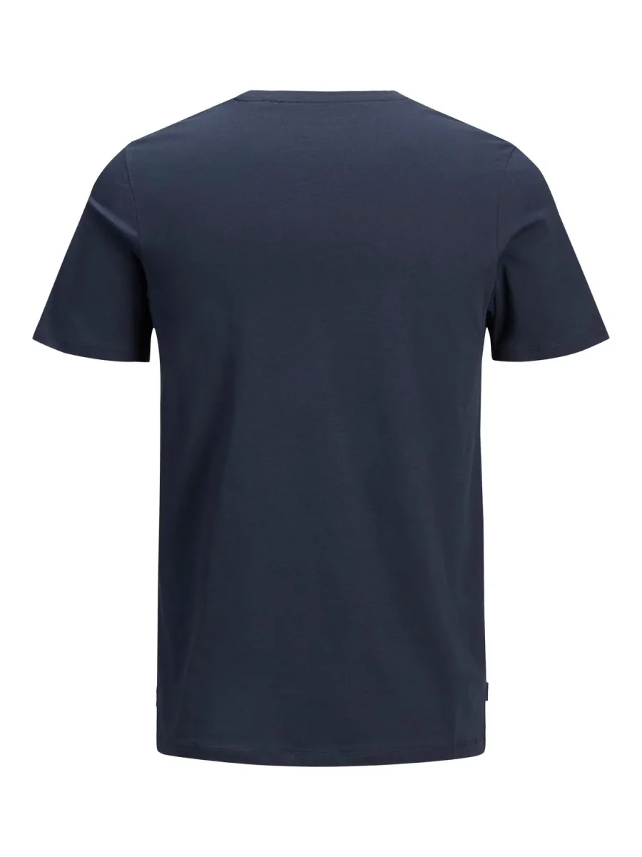 CAMISETA REGULAR ORGANIC JNR - Navy Blazer - Imagen 7